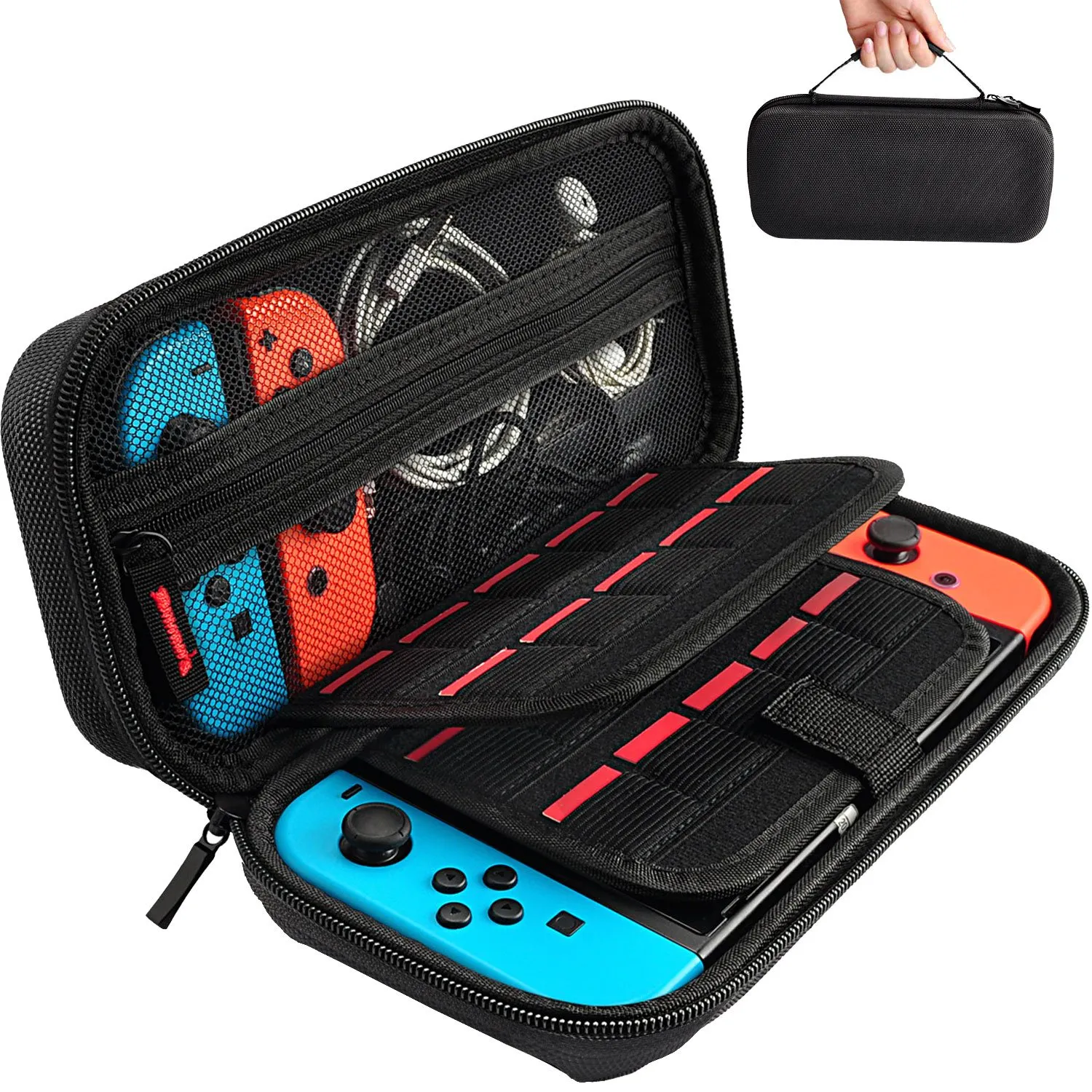 Saco de Armazenamento para Nintend Switch Nintendos Switch Console Handheld Carrying Caso Bolsa Para Nintend Switch Console Acessórios