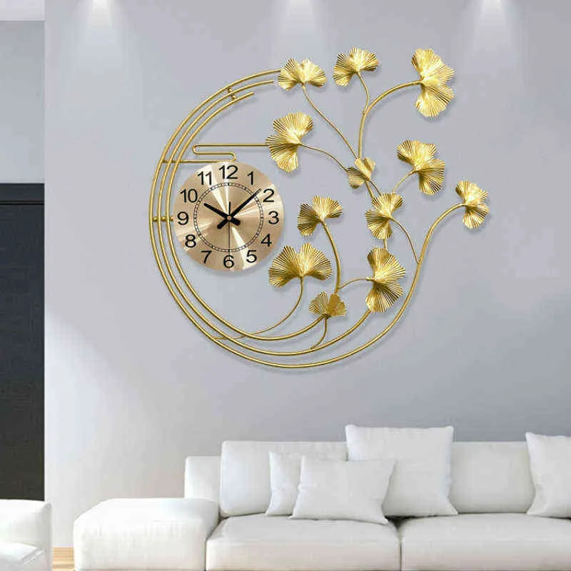 中国の大壁時計モダンなデザイン高級美術の静かなリビングルームの壁掛けの機構ベッドルームReloj Pared家の装飾ZP50WC H1230
