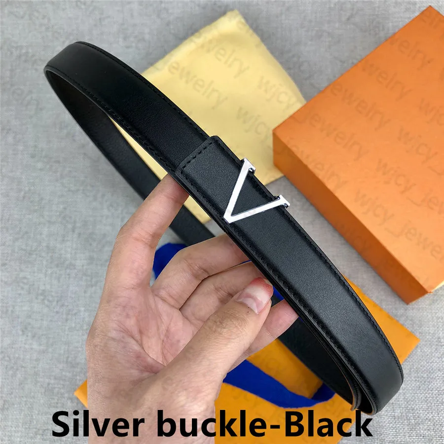 Bälteskvinnor Designer Gold Silver Buckle äkta Cowhide Letters Style For Man Woman Midjeband Bältesbredd 2 4cm 231U
