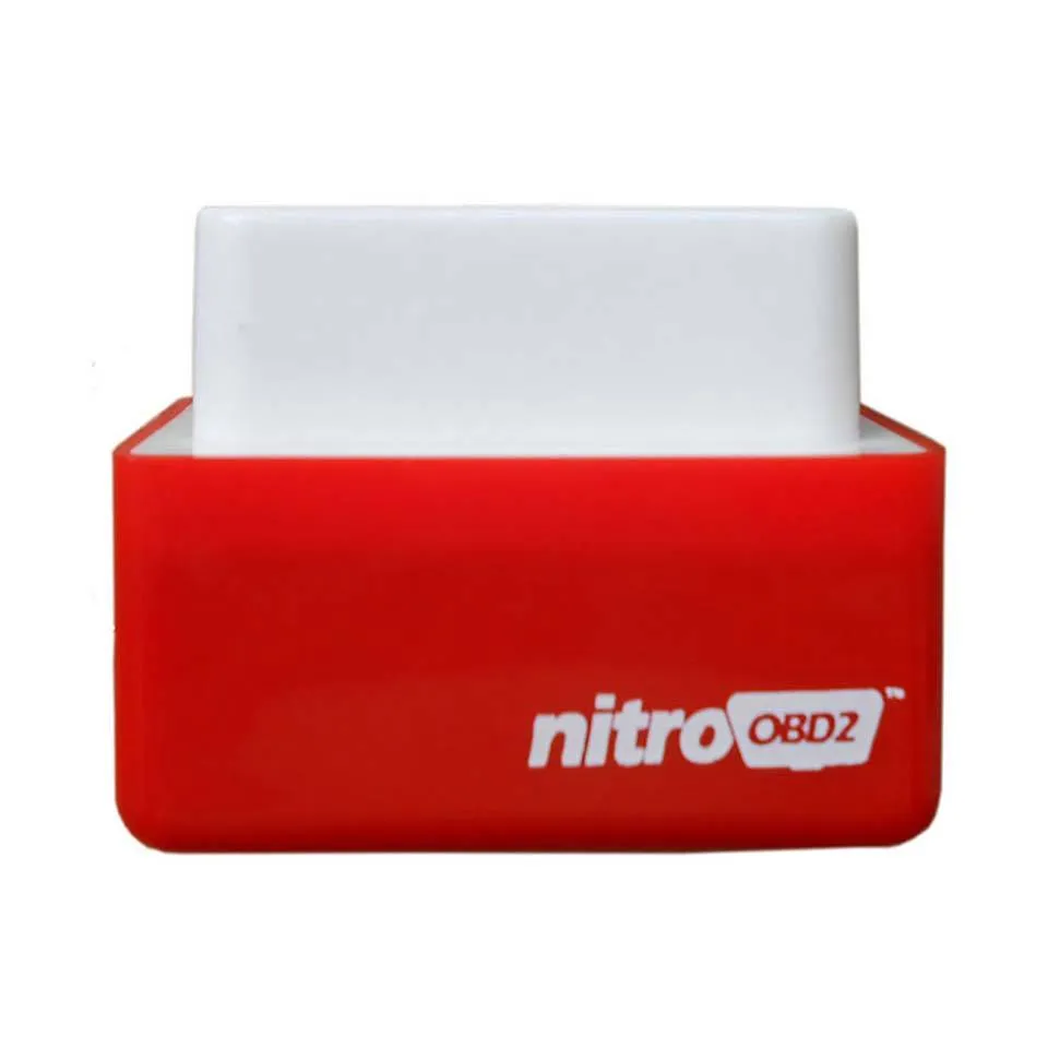 より多くのPowerTorque Nitro OBD2 OBDプラグとドライブNitroobd2スキャンツールを持つディーゼル車のためのNitroobd2パフォーマンスチップチューニングボックス