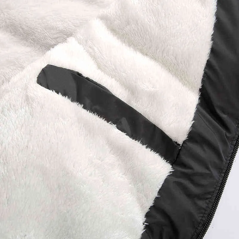 Abbigliamento invernale da uomo di grandi dimensioni Abbigliamento in lana morbida Gilet Giacche Cappotto senza maniche Moda Plus Size 8XL Gilet caldo maschile Gilet in pile Uomo 211120