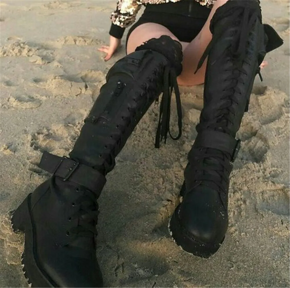 obsidian pocket combat boots