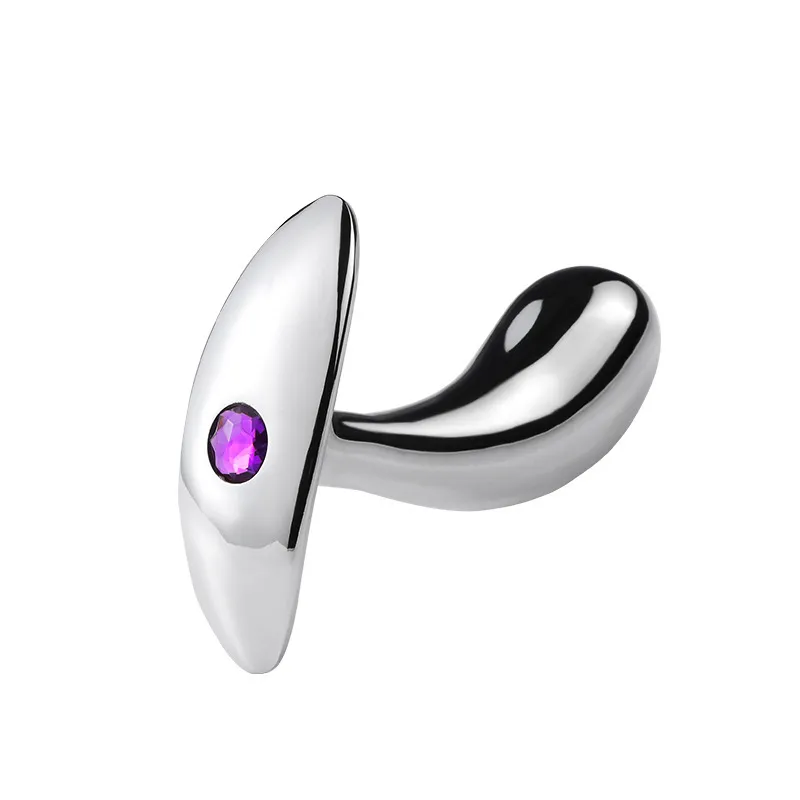 New Mertal Anal Plug Prostate Massager Butt Plug Strap on Toy Wearable P Spot Stimulator Sex Toys for Men and Women Analplug5636023