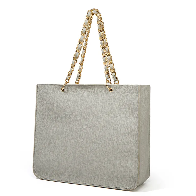 Bolsa de compras feminina Bolsa de bolsa feminina casual Tootes casuais de alta capacidade PU grande volume PU LUZ CA31392688