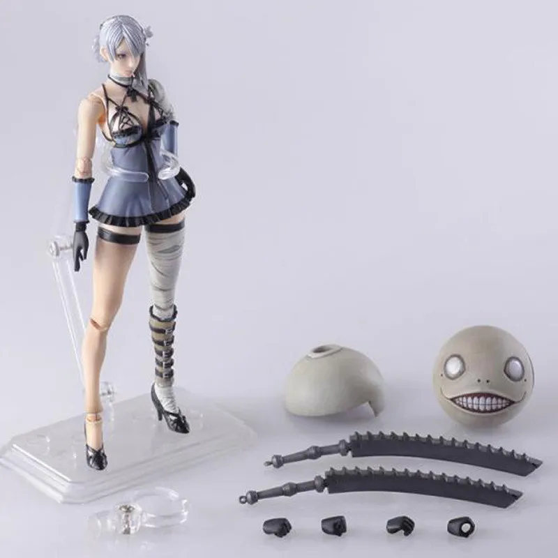 Nier Automata Anime Game фигура Kaine Sexy Girl Figure Mavable Pvc Action Figure Collection Collection Модель кукол подарки 14 см C02201459478