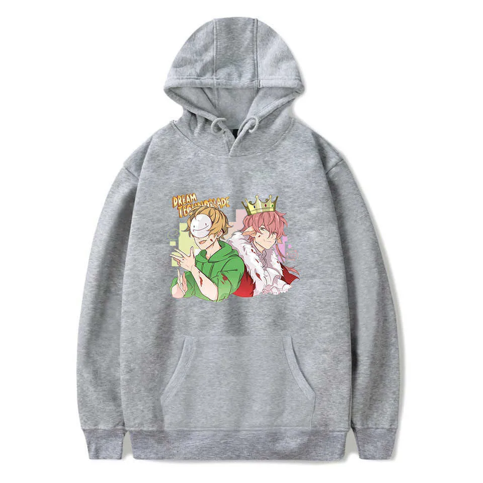 Komik Anime Dream SMP Hoodies Harajuku Karikatür Kış Uzun Kollu Casual kadın Tişörtü Moda Rüya Atık Kazaklar G1019