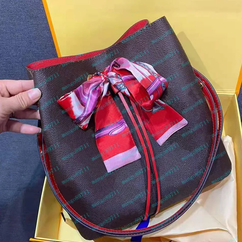 Borsetti borse da donna sacchetto in pelle microfibra materiale bestseller borse a spalle a spalle in codice seriale con sciarpa scatola
