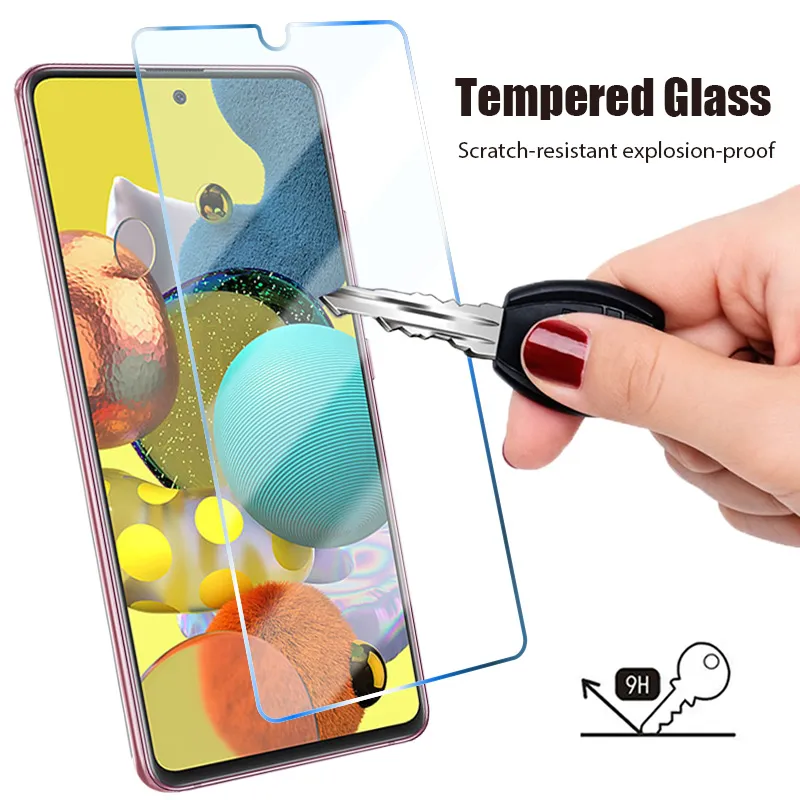 2IN1 Kameraobjektiv-Displayschutz für Samsung Galaxy A10S A20S A21S A30S gehärtetes Glas für A40S A50S A70S A Quantum-Glas