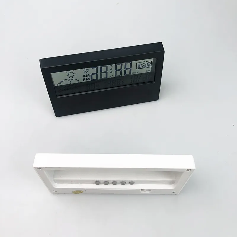 ЖК-Электронный стол Таблица Часы Температура Усилитель Усилитель Творческий Цифровой дисплей Многофункциональный синий свет