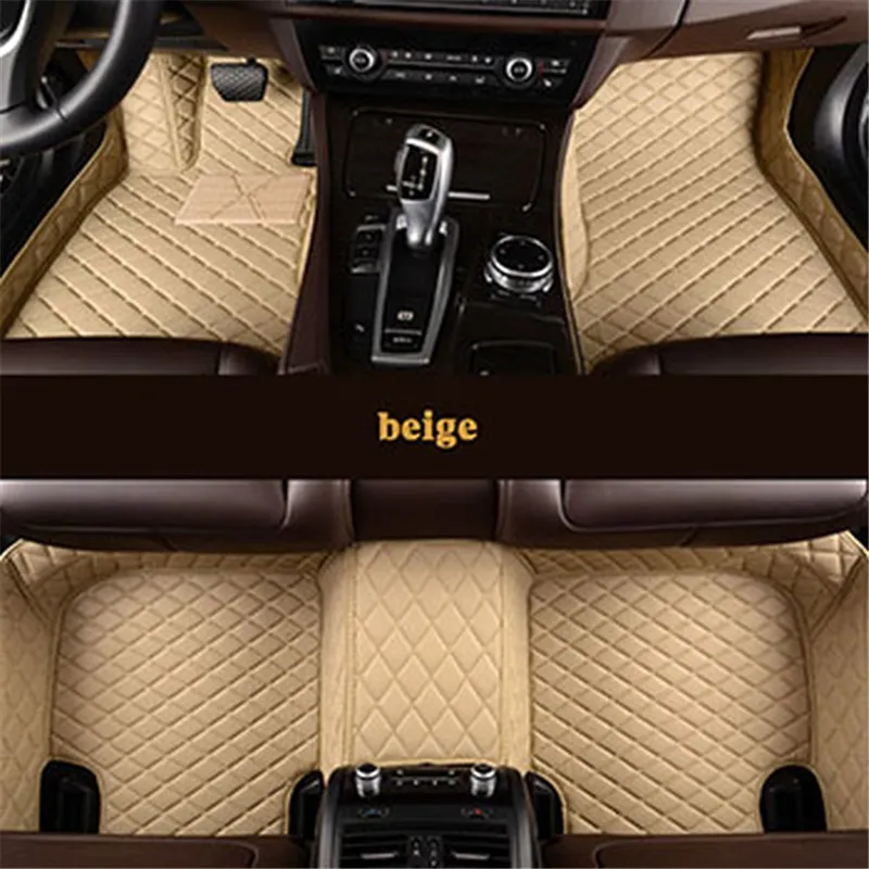 Tapete de carro personalizado para audi A3 sportback A1 8KX A2 8P Limousine conversível A4 A6 Q2 Q3 Q5 Q7288s