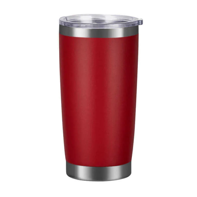 Tasse à café de voyage en acier inoxydable Thermos Tumbler Tasses Fiole à vide Thermo Tasse Bouteille d'eau Bière Thermocup Café Garrafa Termica 210615