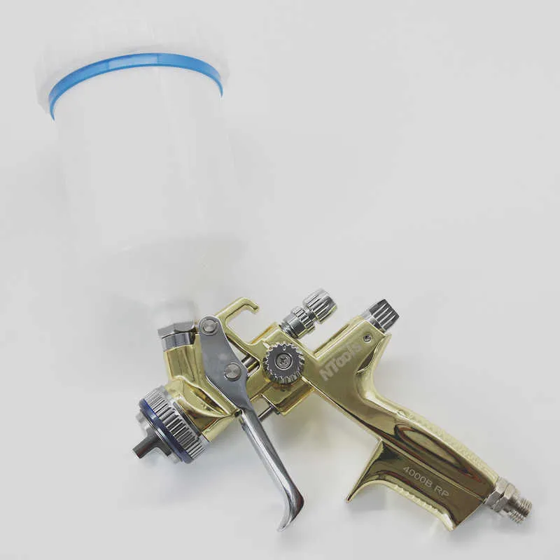 Spray Gun Gun4000B Partia rozpylająca samochodowa 13 mm Wysoka atomizacja pistolet rozpylający Najnowszy opryskiwacz grawitacyjny 21071973846321182198