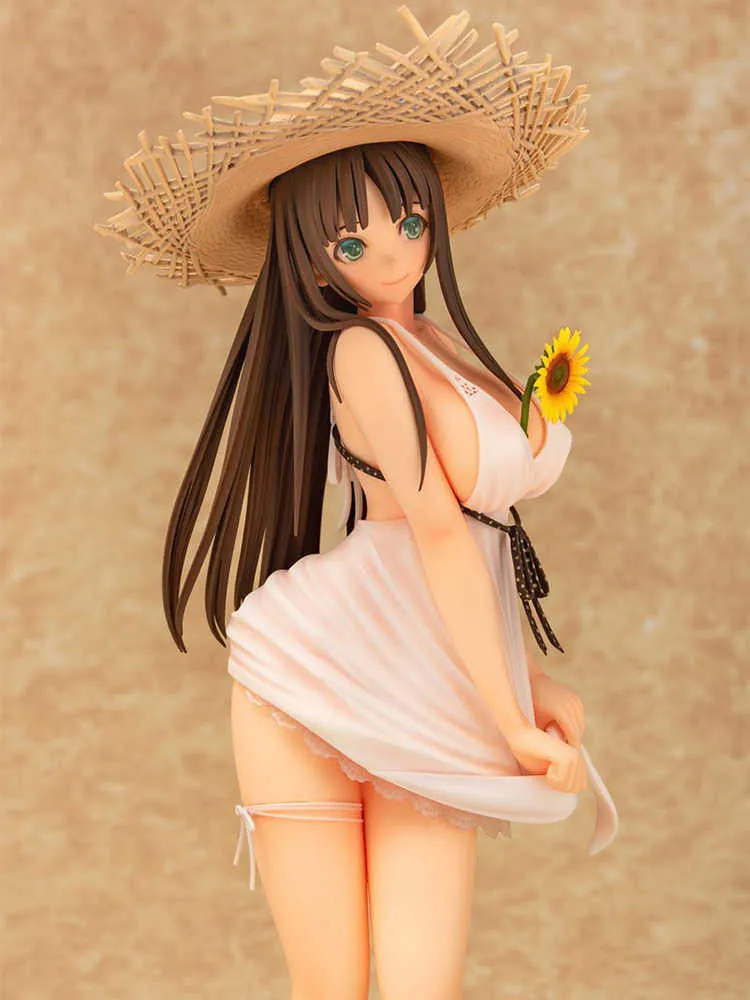 Daiki kougyou suzufuwa suzunari flower jardin project shie mi misaki herbe grass anime girl girl pvc Action figure Model Doll Q0721560444