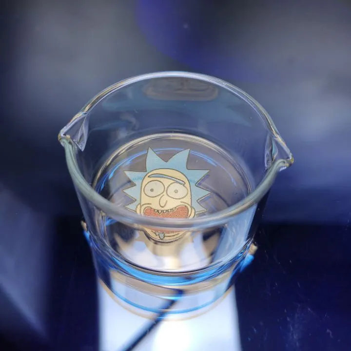 Glasöl Ring Aschenbecher Schale Glas Aschenbecher Schüssel OD 45 mm Bestattterschale für Mini -Nektarsammler -Kit Zeusart Shop