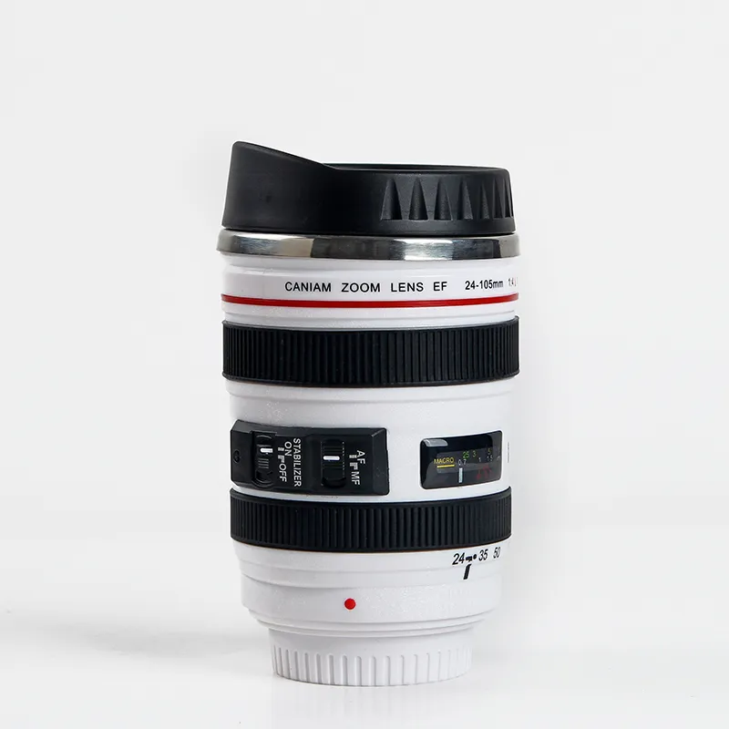 Emulering Mug Po Life New Canon Thermal Camera Cup rostfritt stål Kaffer Kreativt lins TEA MUGS329W