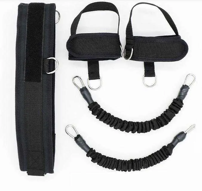 Vertikal Jump Trainer Elastic Bands Fitness Chest Expander Resistance Bands6869084