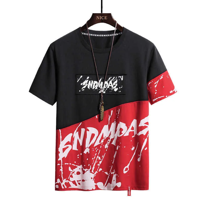 T-shirt oversize Streetwear T-shirt da uomo T-shirt manica corta T-shirt Hip Hop Uomo Taglie forti 9xl 8xl 7xl 6xl Abbigliamento 210629