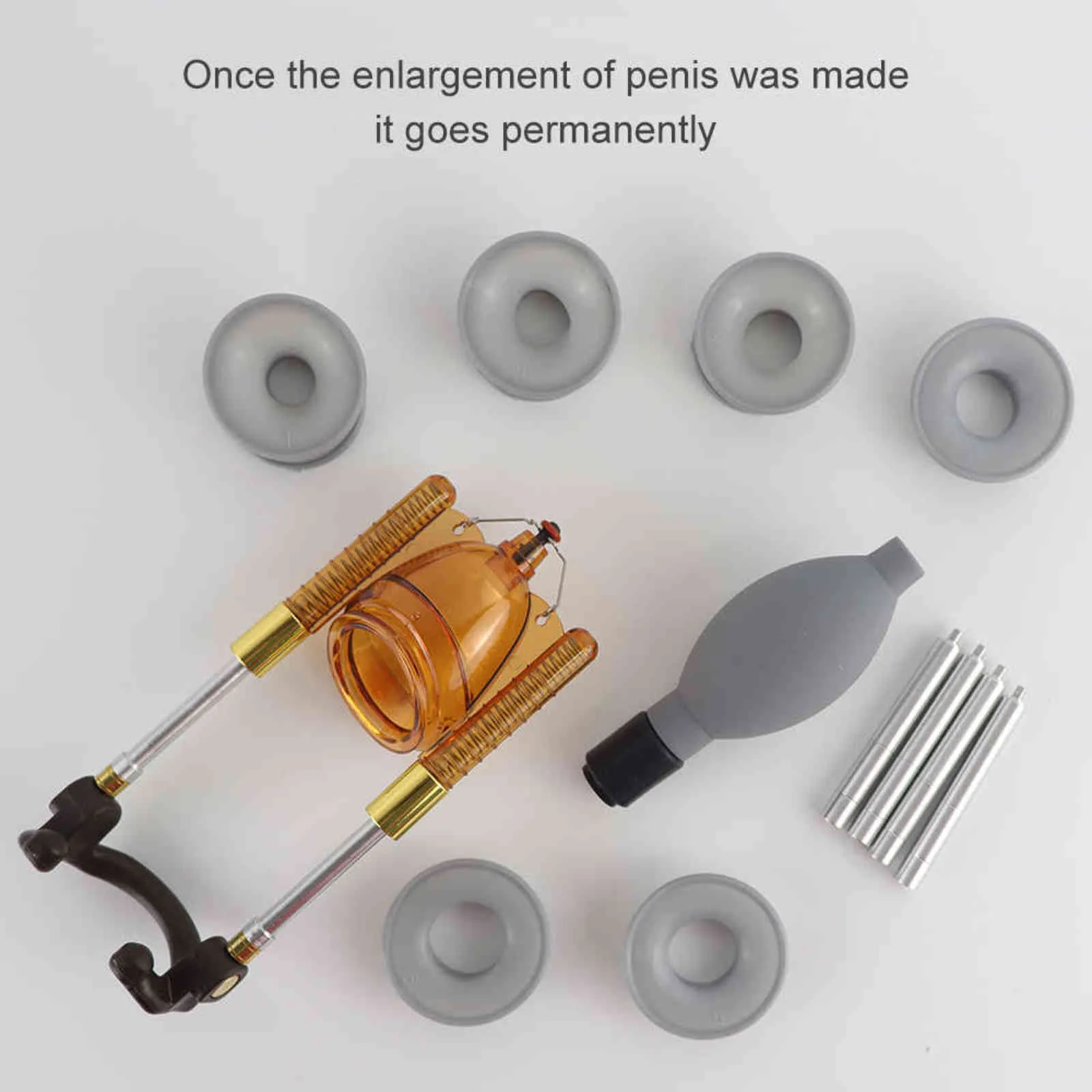 NXY Sex pump toys Upgrade Penis Pump Extensor más largo Cock Dick Ampliación STRETCHER Sistema Productos eróticos para adultos Dispositivo SM Juguetes sexuales para hombres 18+ 1125