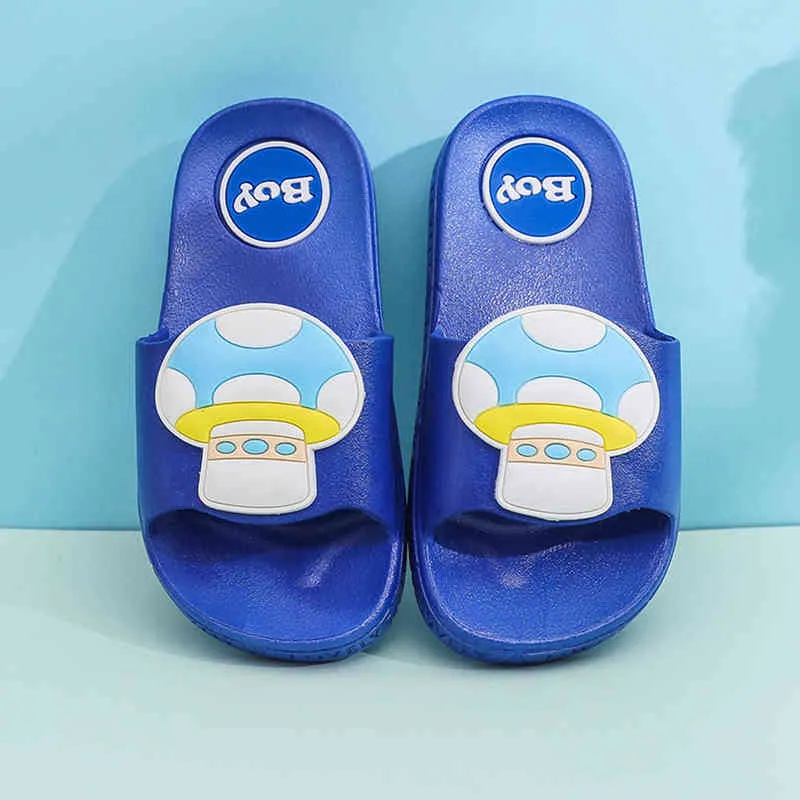 Criança bebê meninos meninas desenhos animados dinossauro macio e antiderrapante crianças verão flip flop claquette enfant pantuflas pantufa g1218