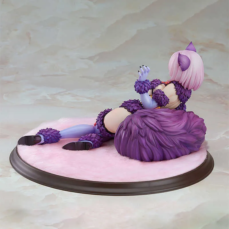 12 cm mash kyrielight kattflicka öde Grand Order Shielder Beast Action Figur Anime Figure Model Toys Sexy Girl Figure Collection