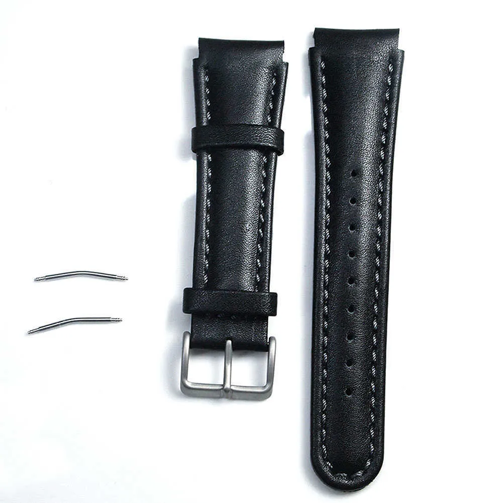 22 mm Lederarmband Uhrenarmband Armbänder Unisex Ersatzarmband mit Schnalle Lässige Mode Ergonomisch für Suunto X-lander H091280t