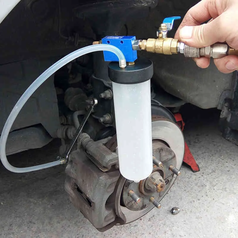 Pompa automatica di spurgo Strumento di sostituzione del liquido dei freni dell'auto Strumento di evacuazione della frizione idraulica Kit drenante lo scambio dell'olio Attrezzatura il cambio dell'olio