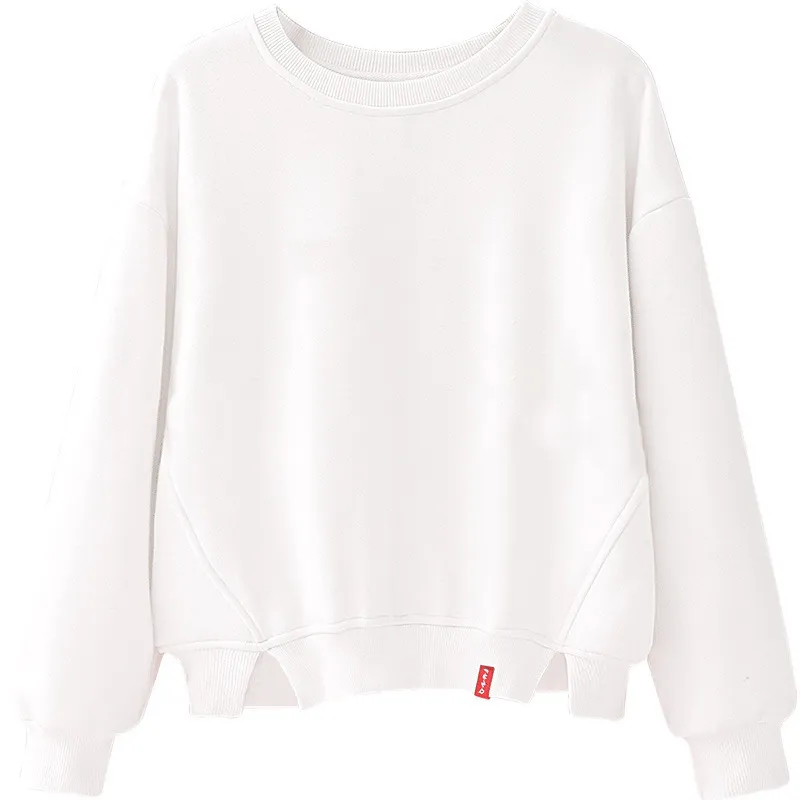 Kvinnor avslappnad långärmad pullover tröja vinter varma hoodies tröjor 201216