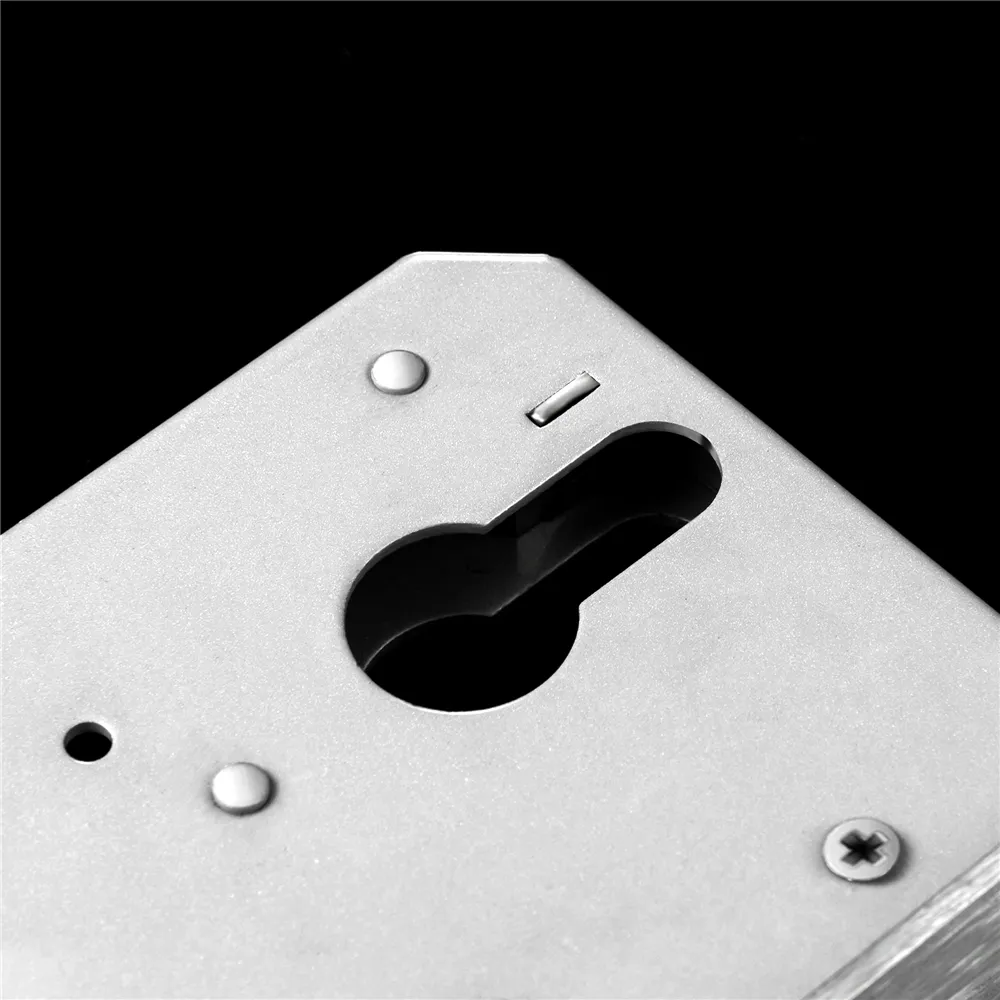 Sliding Door Lock Core Stainless Steel Cross key Furniture Hardware Anti-Theft Safety Window Wood Gate Floor Locks 201013