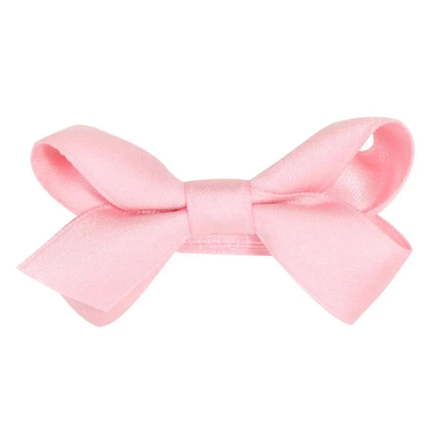 Ins 3.5x6cm size hair Bow girl Barrettes Girls Accessories kids party clipper Or Birthday Gift