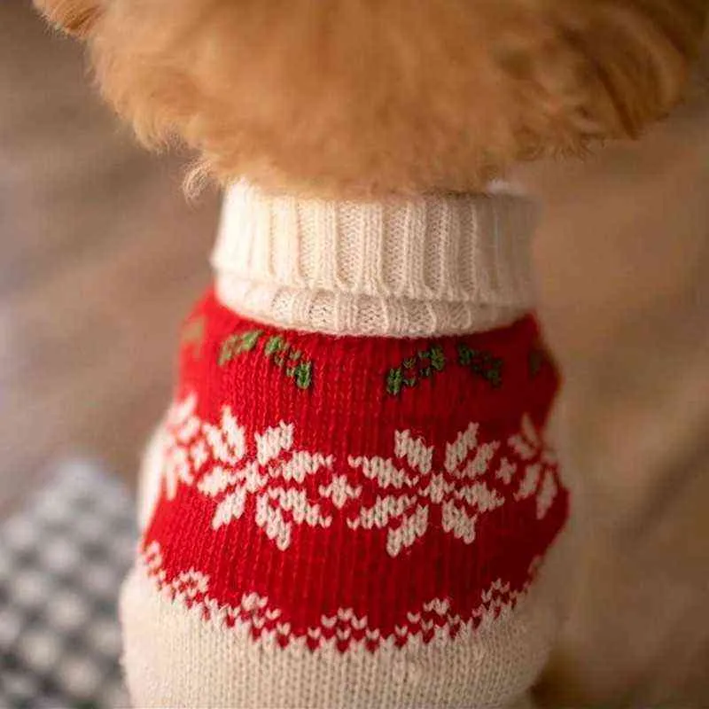 Winter huisdier hond trui Kerstmis schattige honden kleding voor puppy kleine medium honden sweatshir jassen warme baas chihuahua outfit perro 2111106