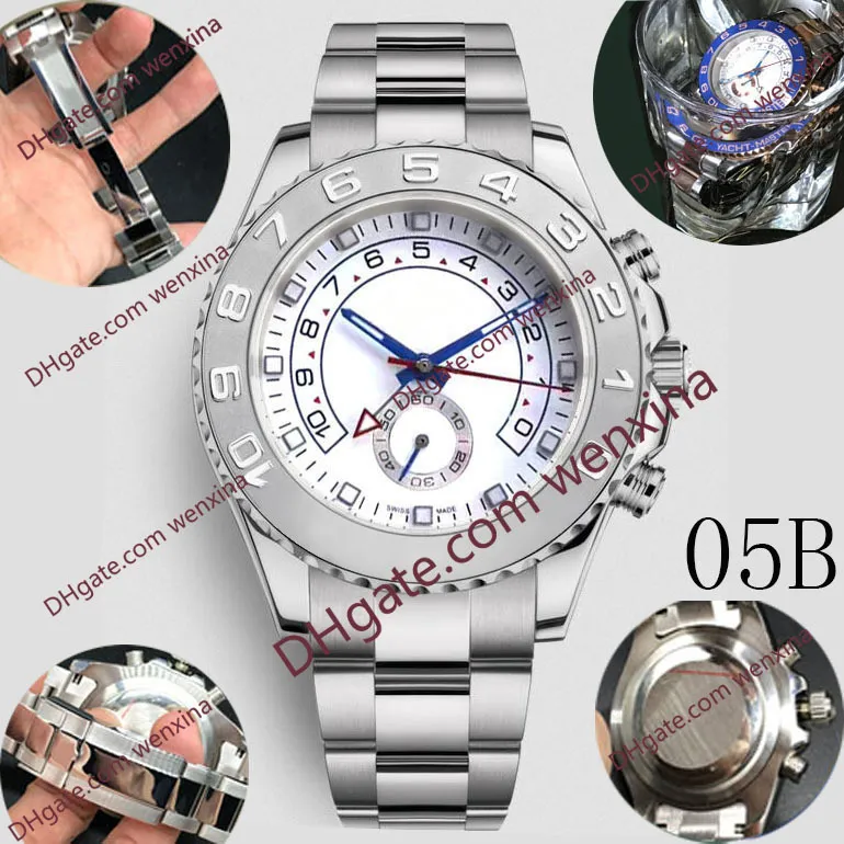 16-цветные высококачественные часы 44 мм с керамическим ободком Механические автоматические наручные часы из нержавеющей стали 2813 montre de luxe Водонепроницаемые мужские часы