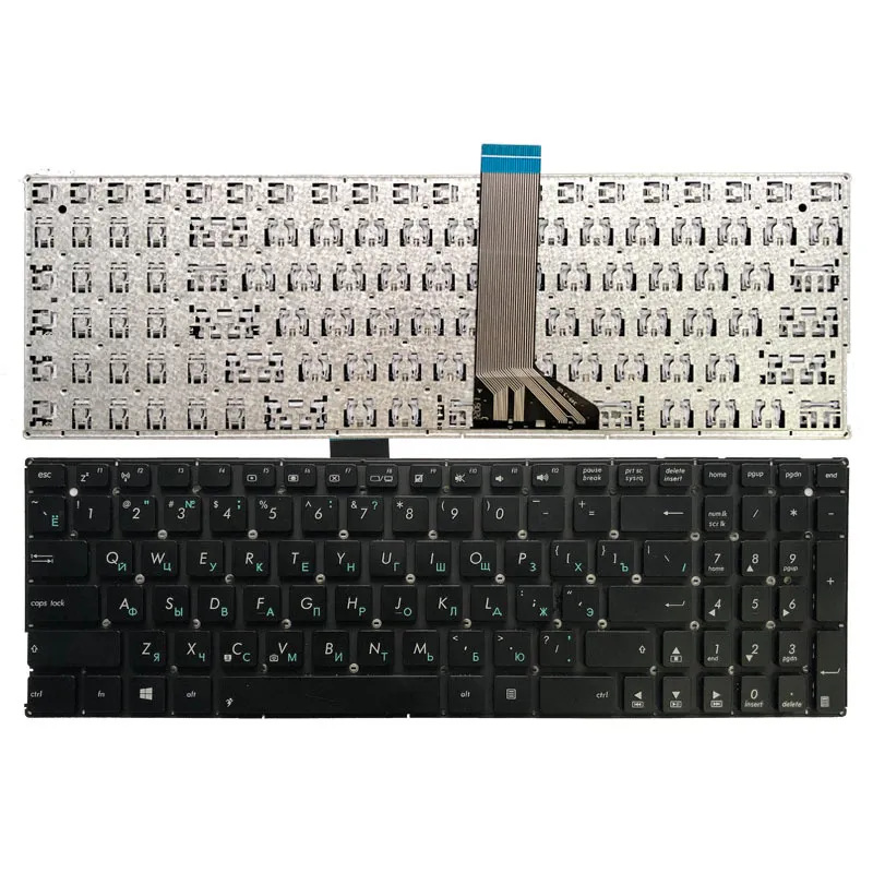 Nowy Rosyjski ASUS X553 X553M X553MA K553M K553MA F553M F553MA Black Ru Laptop Keyboard