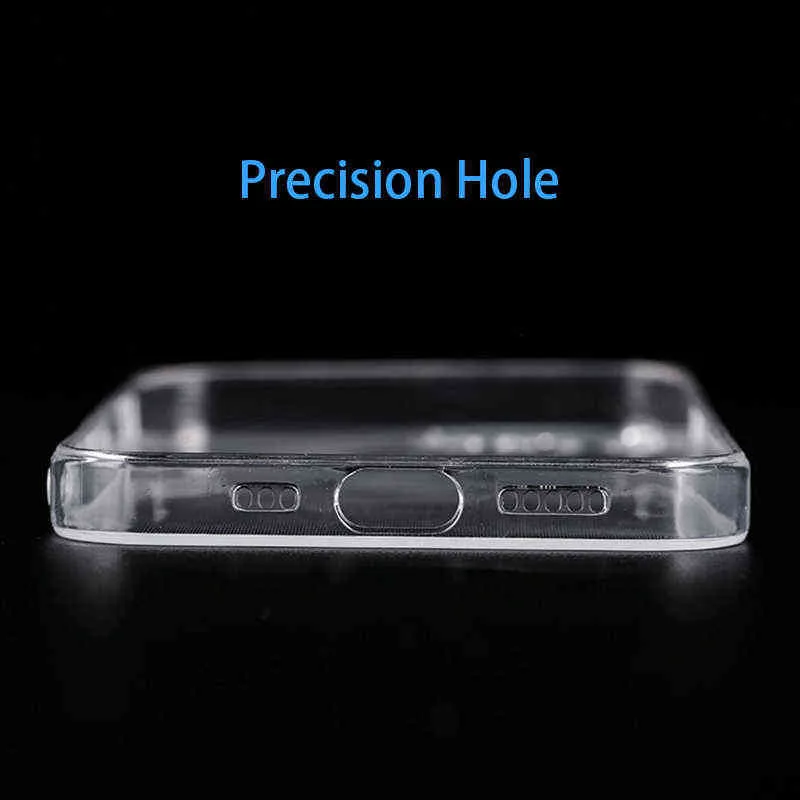 Ультратонкий защитный чехол для объектива, мягкий прозрачный чехол из ТПУ для Iphone 13 12 11 Pro Max 13Mini 13Pro 12Pro 12Mini 11Pro, чехол H11204621963