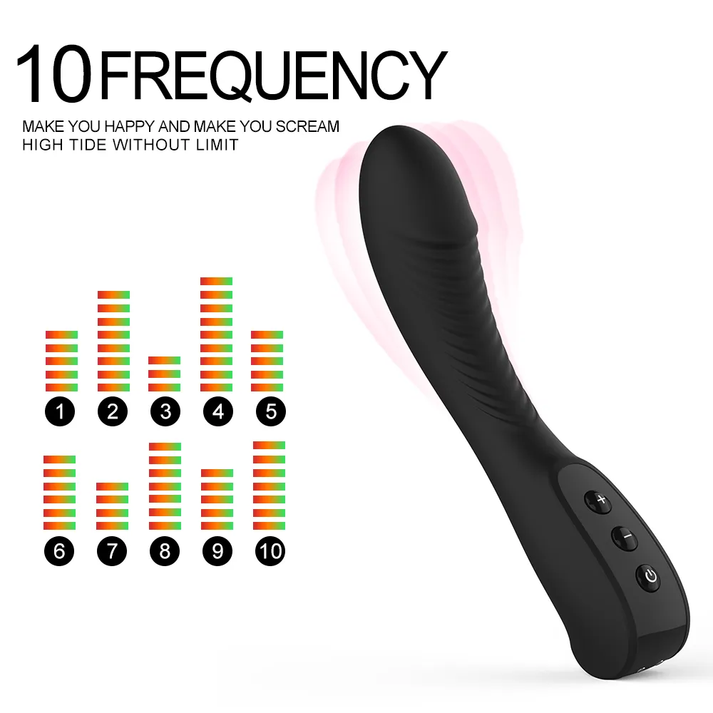 Massage Nouveaux vibrateurs de gode en silicone Produits sexy pour femmes G Spot Stimulateur clitoridien féminin Clitoris Gode Vibrateurs Jouets sexy pour 258V