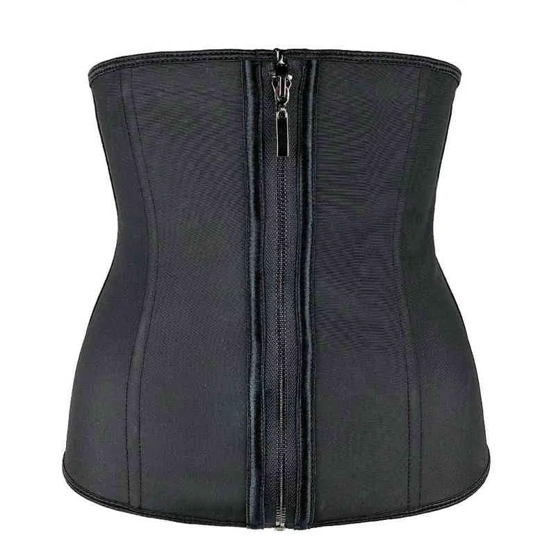 Xxs6xl kadınlar lateks kauçuk bel eğitmeni gövde şekillendirici kanca fermuar bustiers cincher üstleri zayıflama shapewear kuşak ince kemer 2201152920886