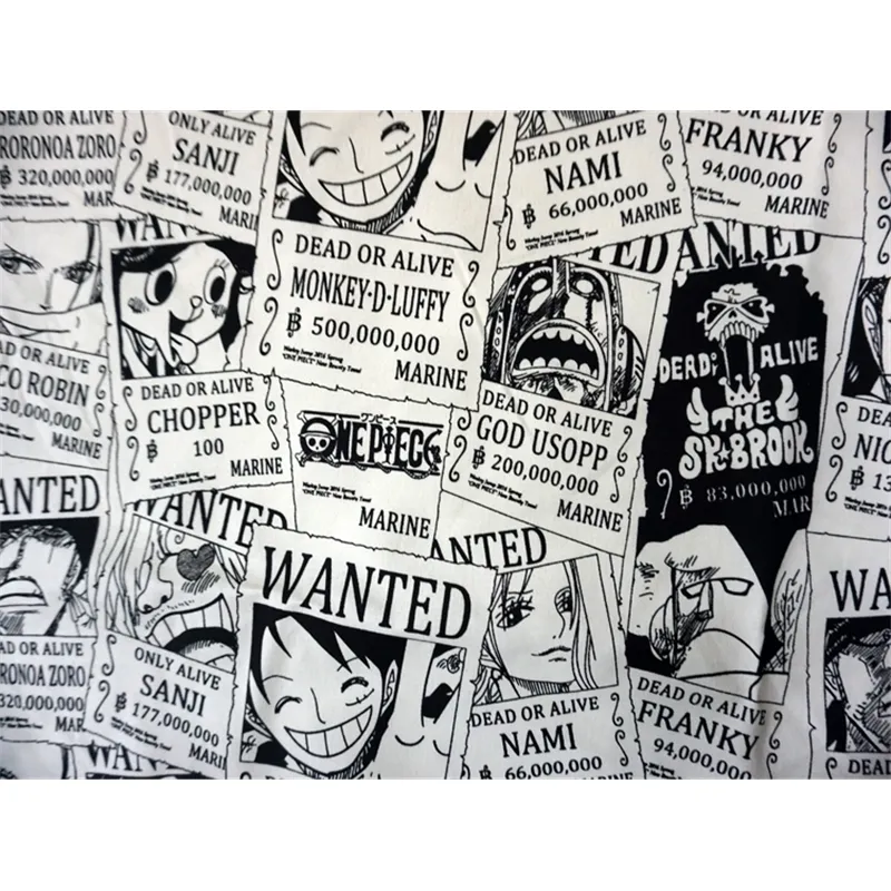 One Piece Dead of Alive Chopper Luffy Patchwork Bawełniany płótno płótno worka do szycia poduszka DIY Tablecloth Sofa 91cm 145 cm T200219s