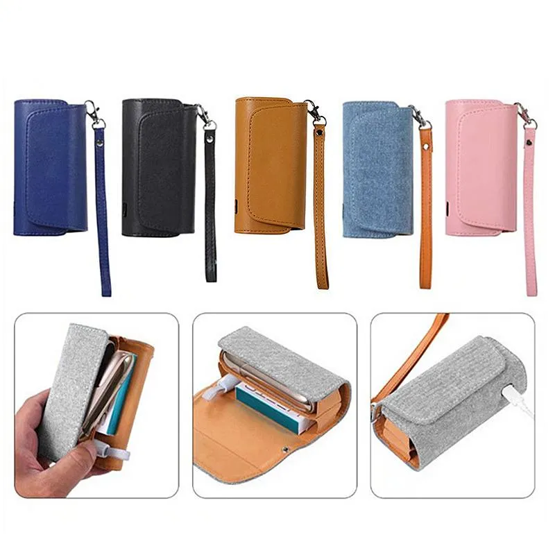 Funda para IQOS 3 Duo, funda para IQOS 3 0 Duo, accesorios para cigarrillos, funda protectora, funda de cuero PU, accesorio 205z