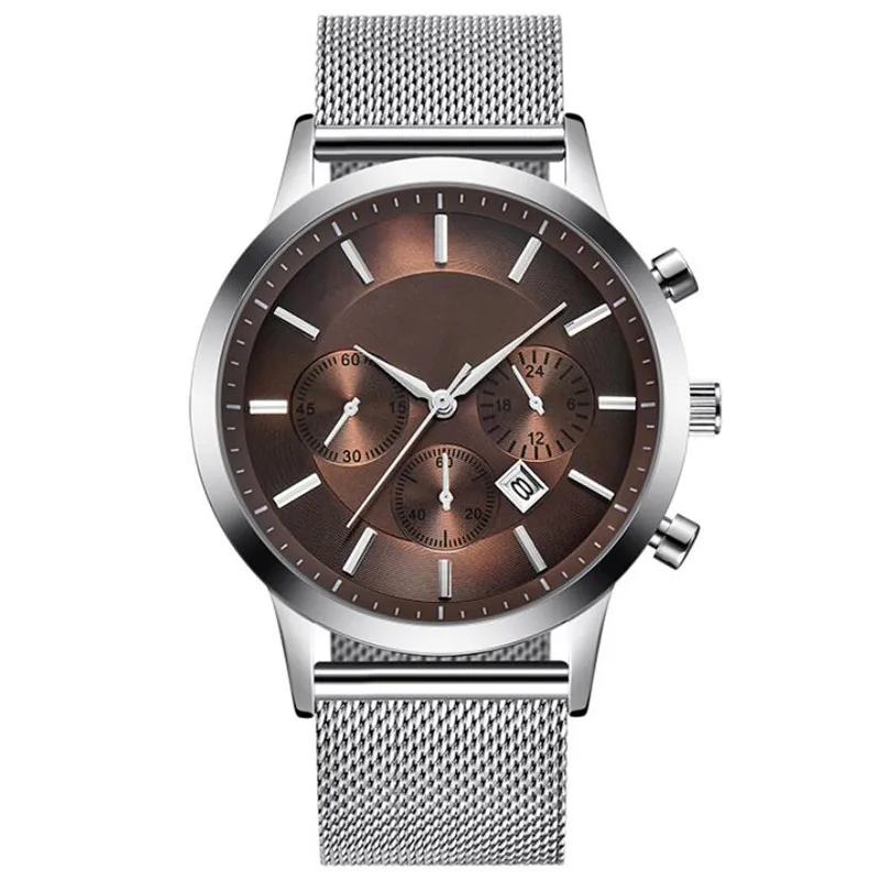 Good quality men watch luxury car brand mens casual watches waterproof maserat quartz wristwatch designer automatic date male boss236y