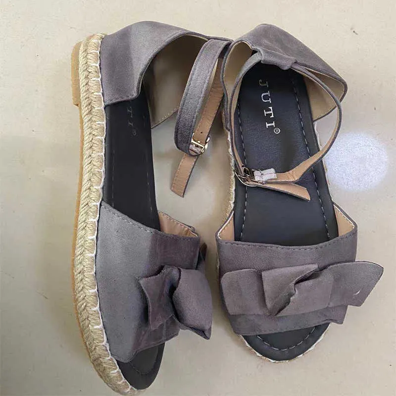 2021 vrouwen flats sandalen zomer schoenen vrouwen schoenen zwart grijs roze sandalias mujer casual vrouwen sandales dropshipping y0721