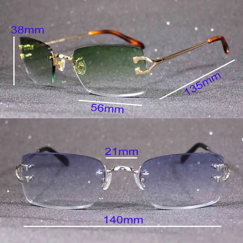 2024 Mode von Luxusdesignerin neuer Sonnenbrillen für Männer und Frauen vor Rande für Männer Frauen Brille Rahmen mit farbenfrohen Objektiven klassische Brillen Gafas