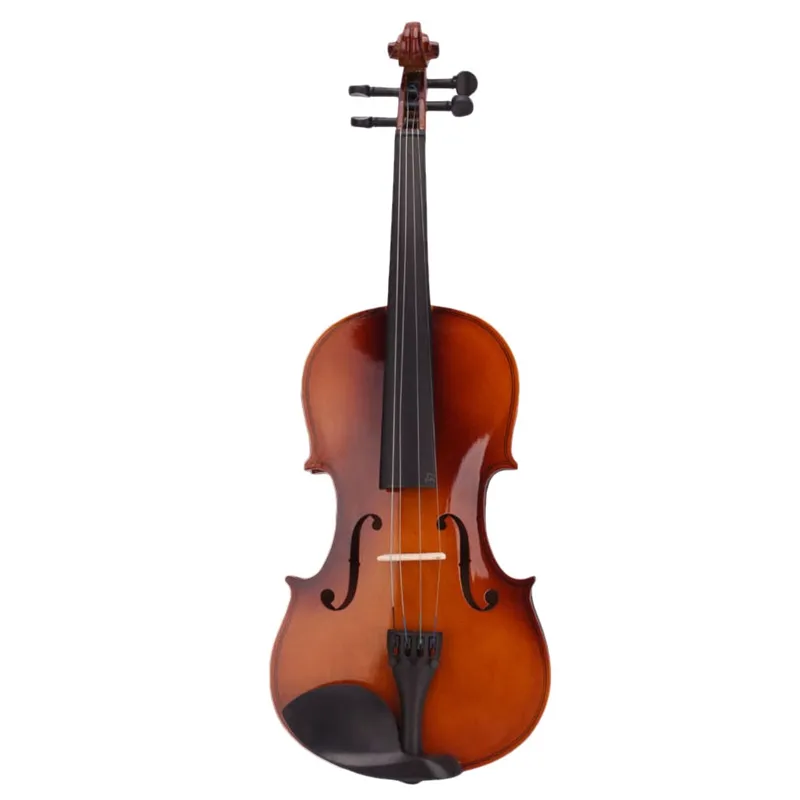 44 Volledige size natuurlijke akoestische viool viool met case bow hosin dempen stickers5412211