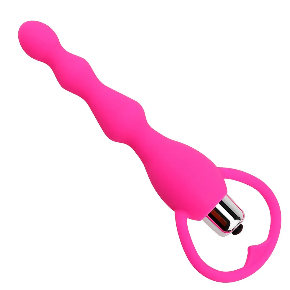 Sexspielzeug Massagegerät Massage Silikon Plug Anal Vibrator Sexspielzeug für Frauen Perlen Homosexuell Prostata Glatter Hintern Erwachsene Produkte