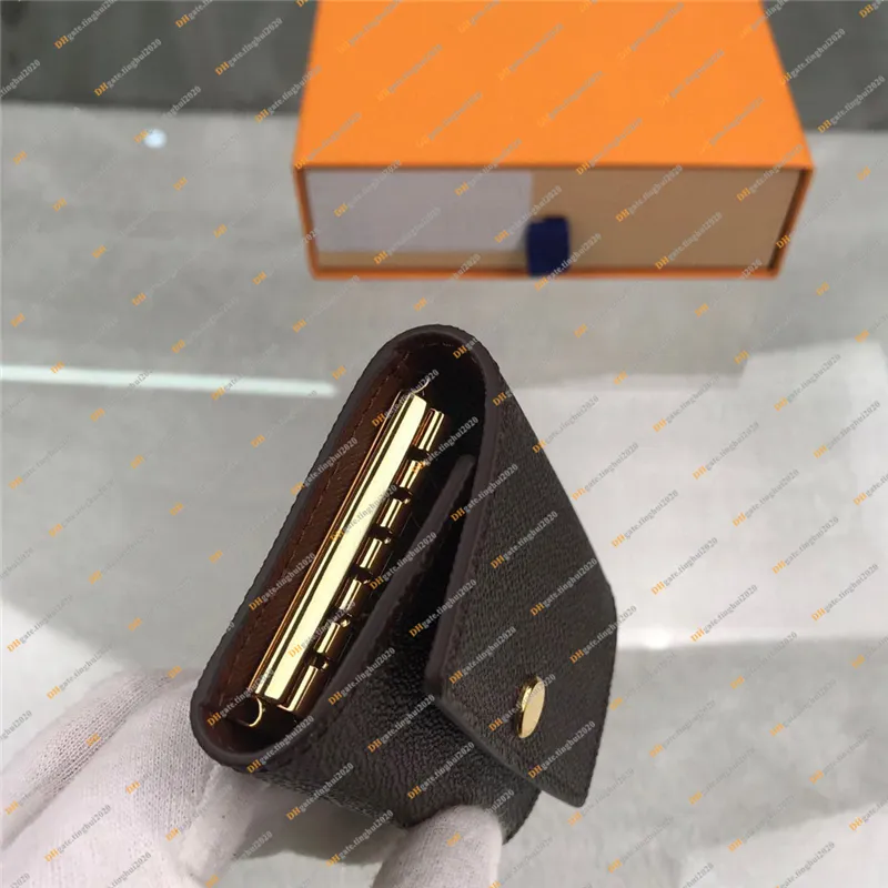 Unisex mode casual designer lyx 6 nyckelhållare plånbok mynt handväska nyckelpåse hög kvalitet topp 5A M62630 M61285 N62630 M60701 BUS205B