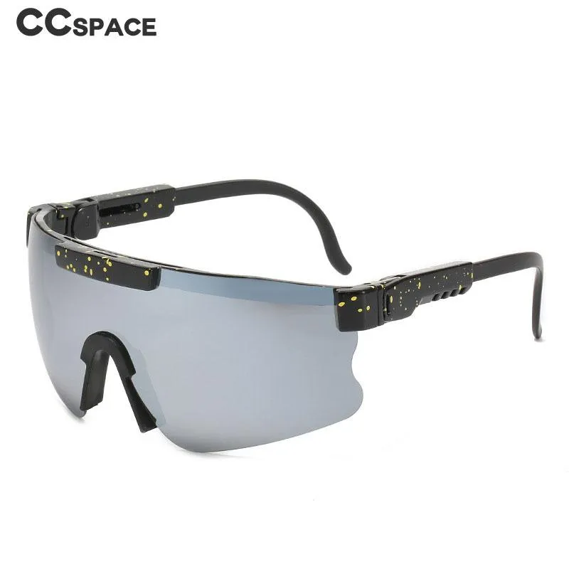 Gafas de sol 46900 Deporte de gran tamaño Ciclismo Esquí Al aire libre Polarizado Moda Hombres Mujeres Sombras UV400 Gafas vintage270H