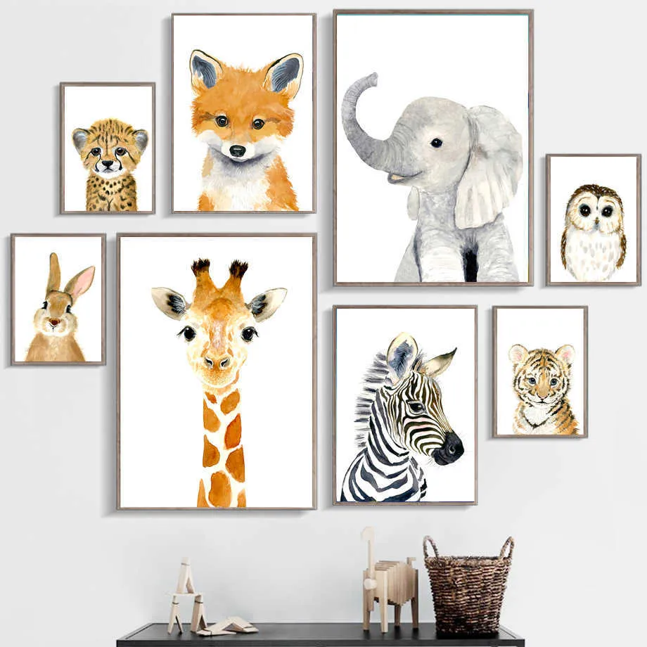 Diy Diamant Malerei Cartoon Elefant Zebra Bär Eule Giraffe Wand Kunst Bohren Voll Stickerei Nordic Baby Kinder Zimmer Dekor Geschenk