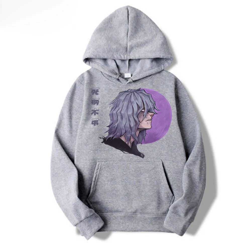 Drucken Hoodies Sweatshirts Harajuku Anime Kleidung Mode Hülse Sportswear Hoodie Unisex Casual Sweatshirts H0910