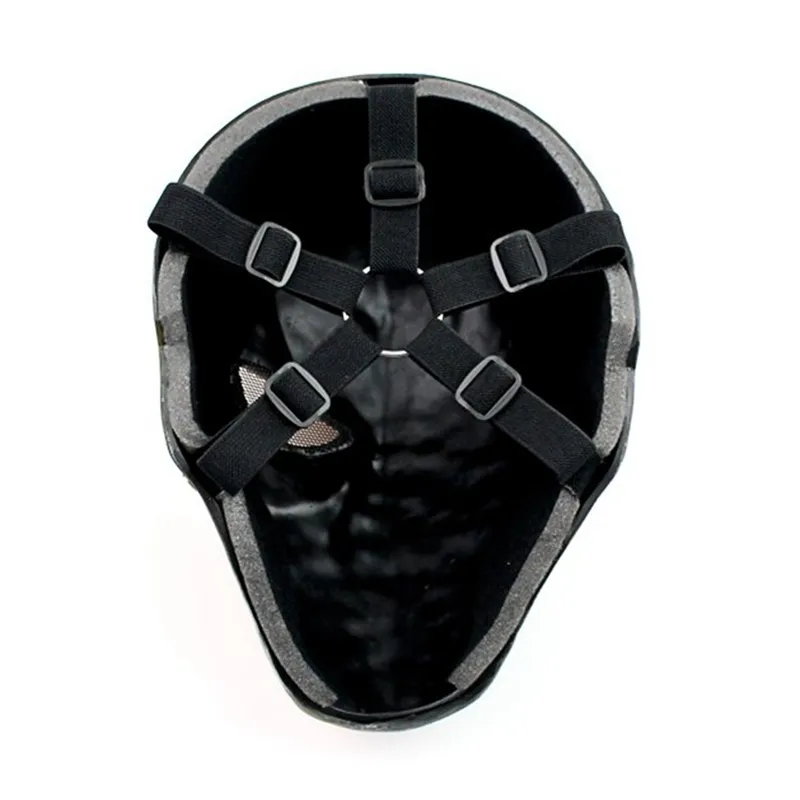 Máscaras de Halloween Mascarada de cara completa Deathstroke Cosplay accesorios para disfraces Terminator casco de resina Mask1932