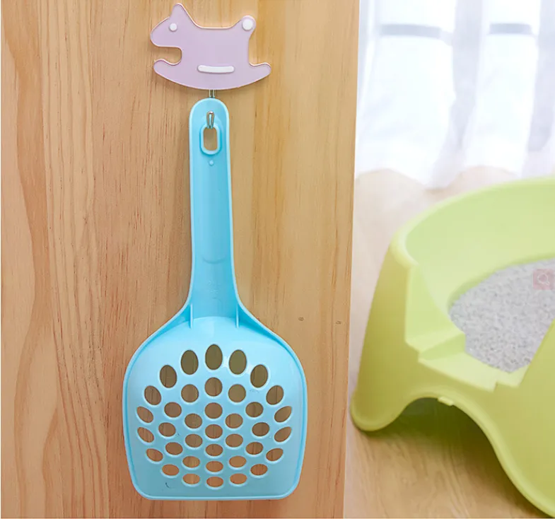 Cat Grooming Miotu Scoop Poop Shovel Pet Cleaning Materiały Duża dziura Proste i wygodne