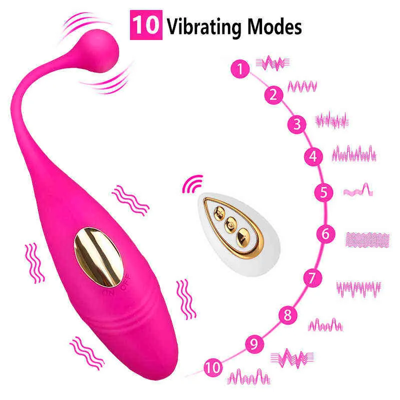 Vibradores de huevo de masturbación para mujeres, punto G, Control remoto inalámbrico por aplicación vaginal, vibrador, tienda de juguetes sexuales P0818