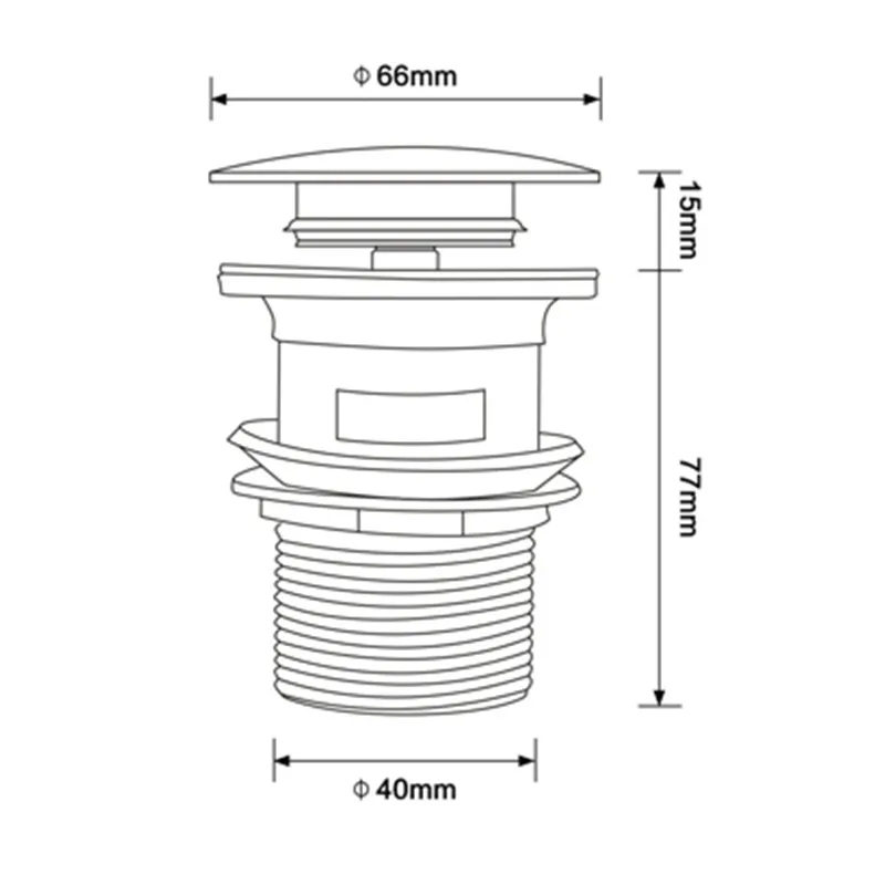 Matt Blalck Stainless Steel Drain With Overflow Bathroom Basin Sink Drain Plugs Home Bath Bath Faucet Accessories 200923